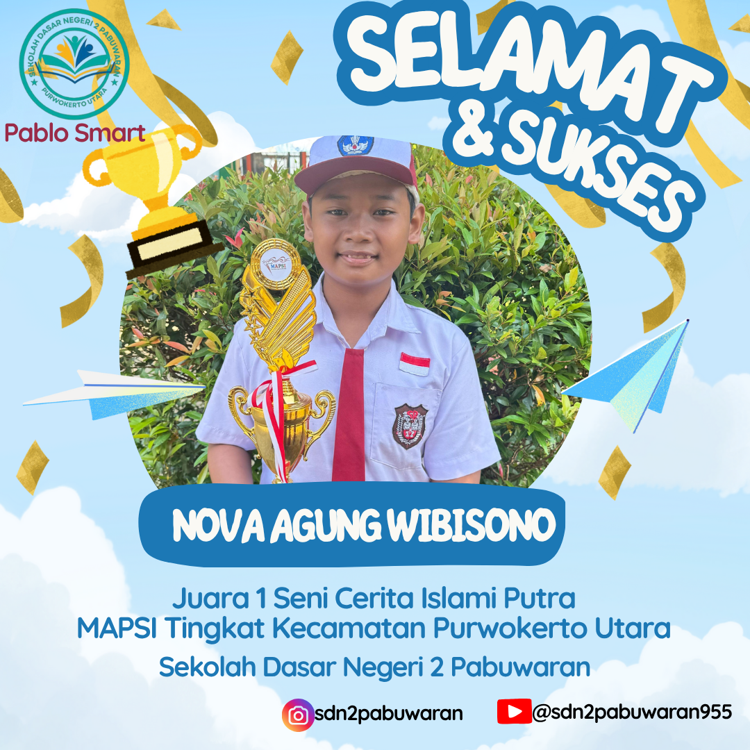 JUARA 1 SENI CERITA ISLAMI PUTRA